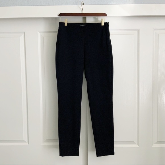 Everlane The Side Zip Stretch Cotton Pant in Black - 4 Way Stretch - Pixie Pant - Picture 1 of 11